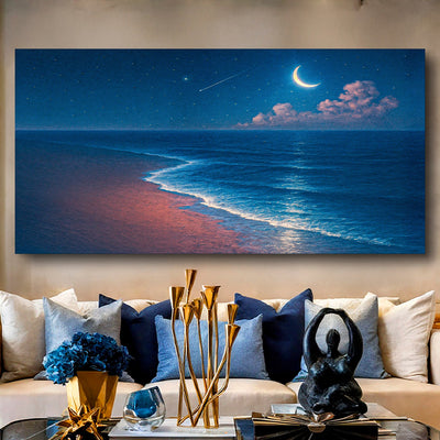Beach Shoreline Coastal Wall Art V by Tailored Canvases - main product image for Resin Society