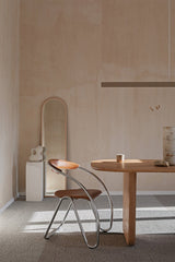 Oval Solid Wood Dining Table by Gizz - product image 9 for Resin Society