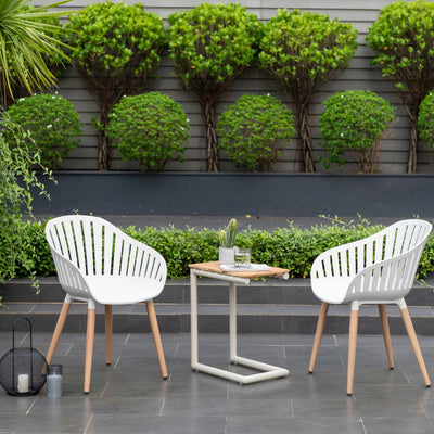 Portals Light C-shape Chair Set by LifestyleGarden US - main product image for Resin Society