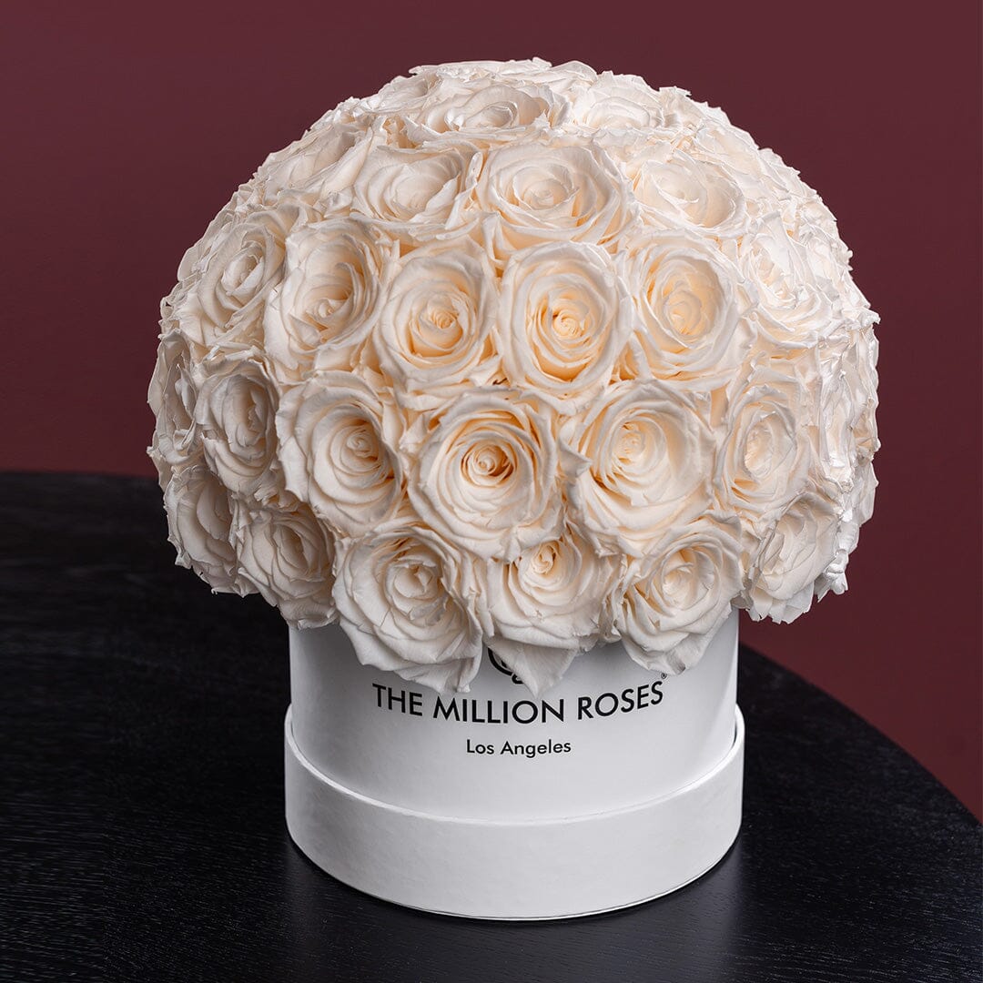 Classic White Superdome Box by The Million Roses - product image 5 for Resin Society