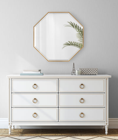 Rhodes Framed Octagon Wall Mirror