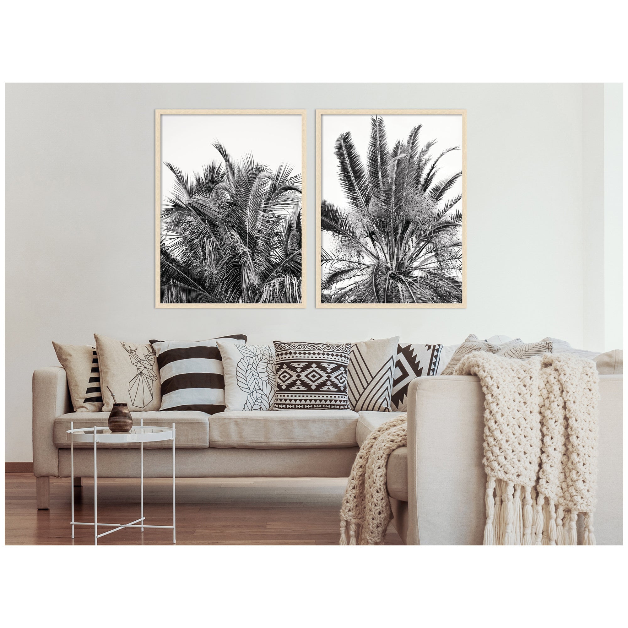 Palm No.
13 & 15 2 Piece Framed Wall Art Print Set by Alicia Bock