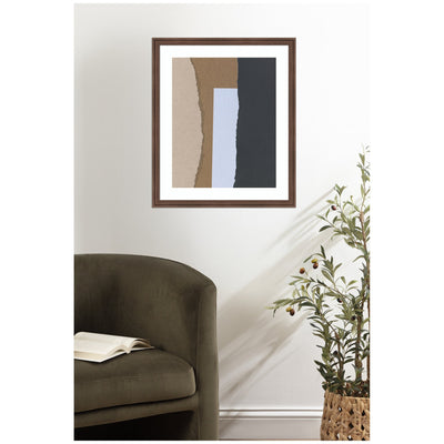 Torn Paper No3 by Mareike Bohmer Framed Wall Art Print