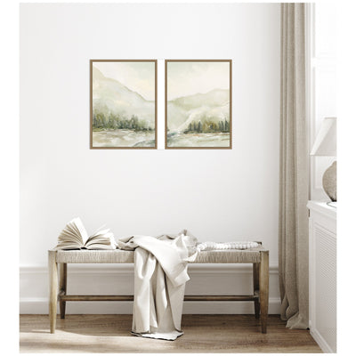 AQ Winter Landscape No.
6 2 Piece Framed Canvas Wall Art Set by Annie Quigley