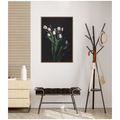 Blush Tulips by Emiko and Mark Franzen F2 Images Framed Canvas Wall Art Print