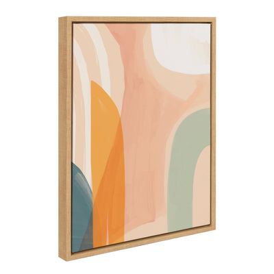 Sylvie Sunrise Over Marrakesh Framed Canvas