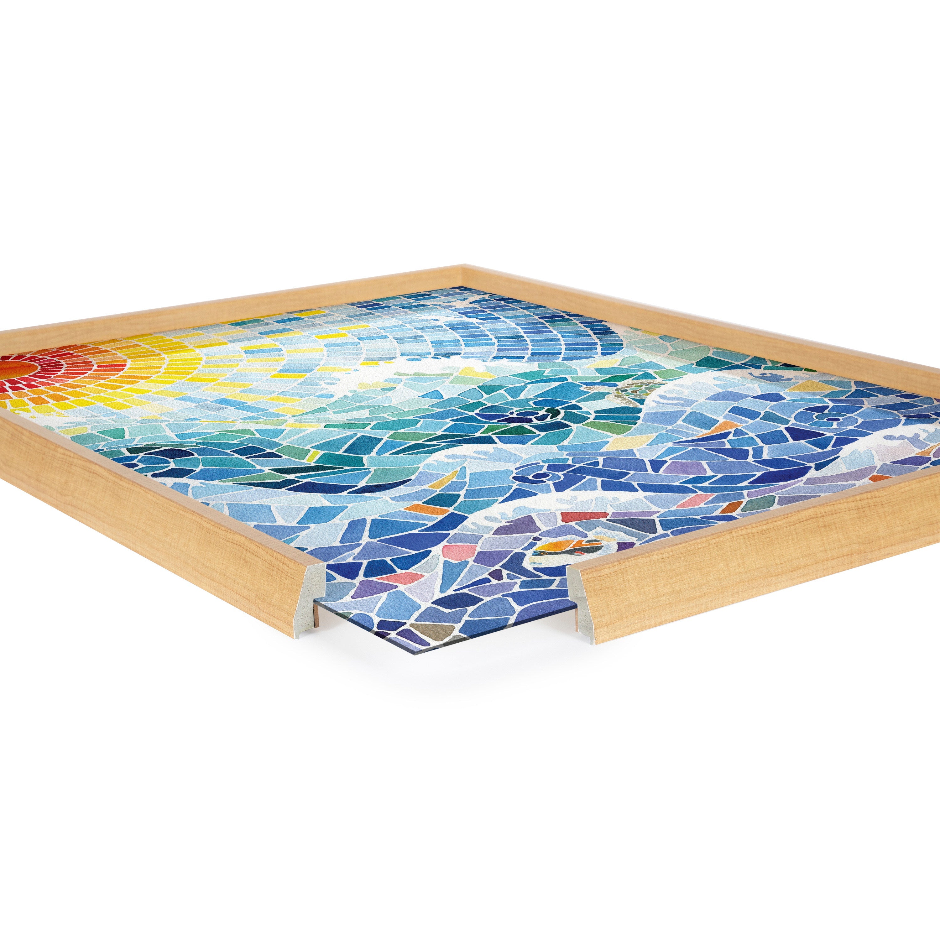 Blake It’s a Beautiful Life Framed Printed Glass by kateandlaurel - product image 11 for Resin Society