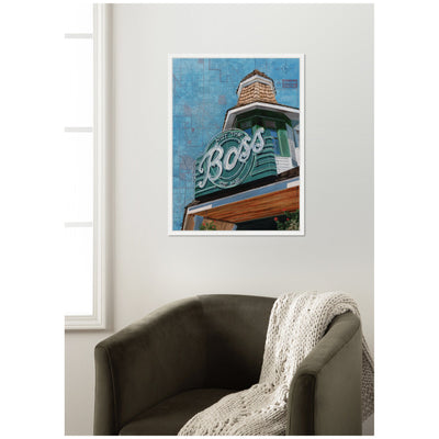 The Boss by Krista V.
Allenstein Framed Canvas Wall Art Print