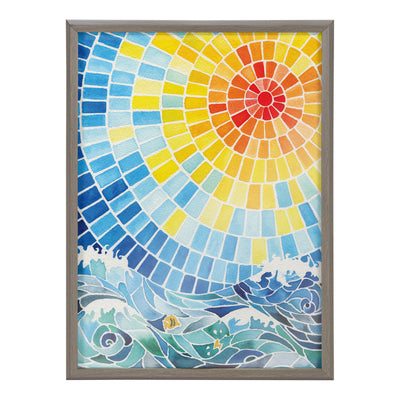 Blake Under the Hawaiian Sun Framed Printed Glass by kateandlaurel - product image 20 for Resin Society