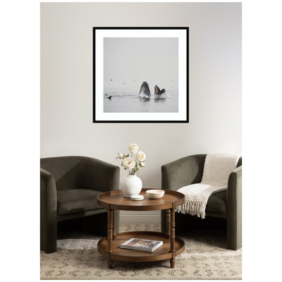 Humpback Whales No.
2 by Laura Evans Framed Wall Art Print