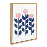 Sylvie Nordic Flowers Framed Canvas by kateandlaurel - product image 6 for Resin Society