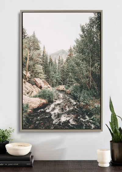 Sylvie Meet Me Here Framed Canvas by kateandlaurel - product image 11 for Resin Society