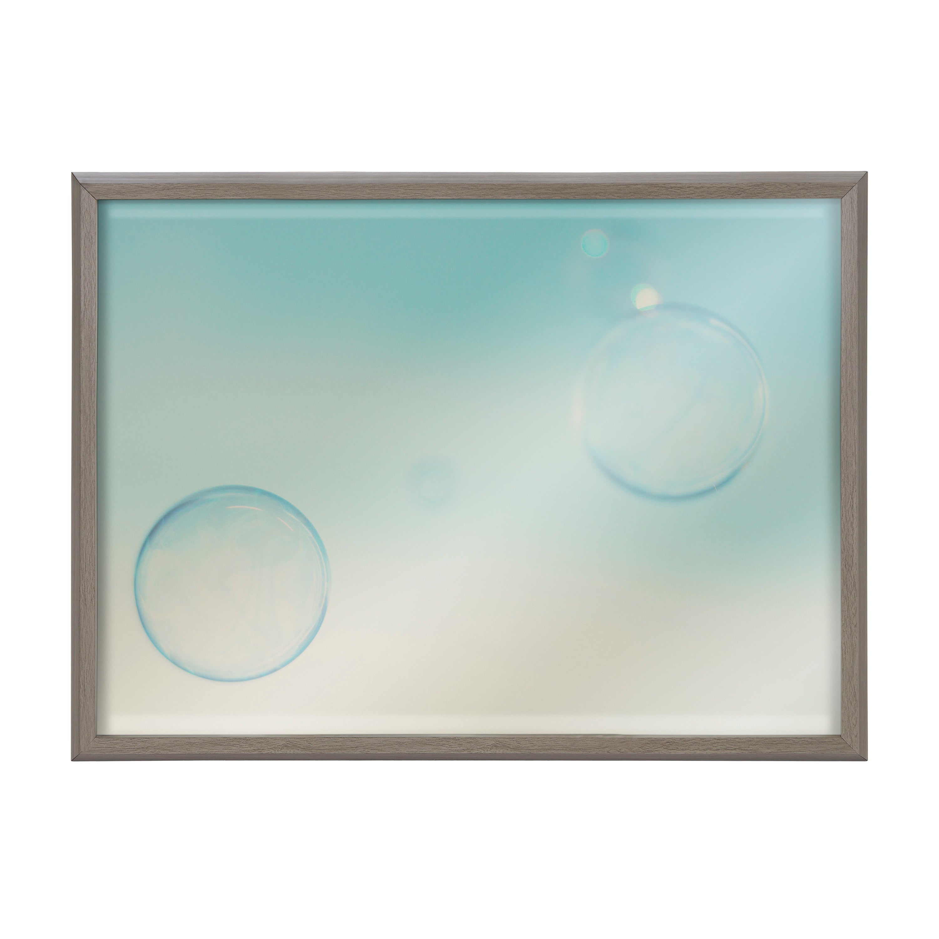 Blake Bubble Rectangle II Framed Printed Glass by Laura Evans by kateandlaurel - product image 2 for Resin Society