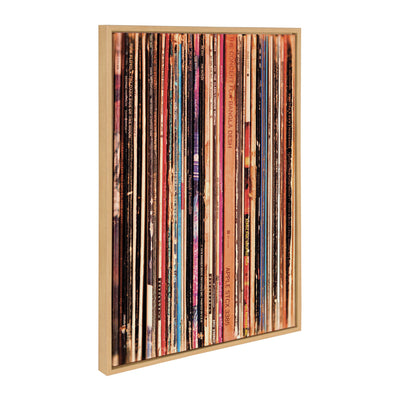 Sylvie Record Player Framed Canvas Set by Various Artists