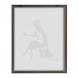 Blake Fox Orange Coffee Cup Framed Printed Glass by Viola Kreczmer by kateandlaurel - product image 4 for Resin Society