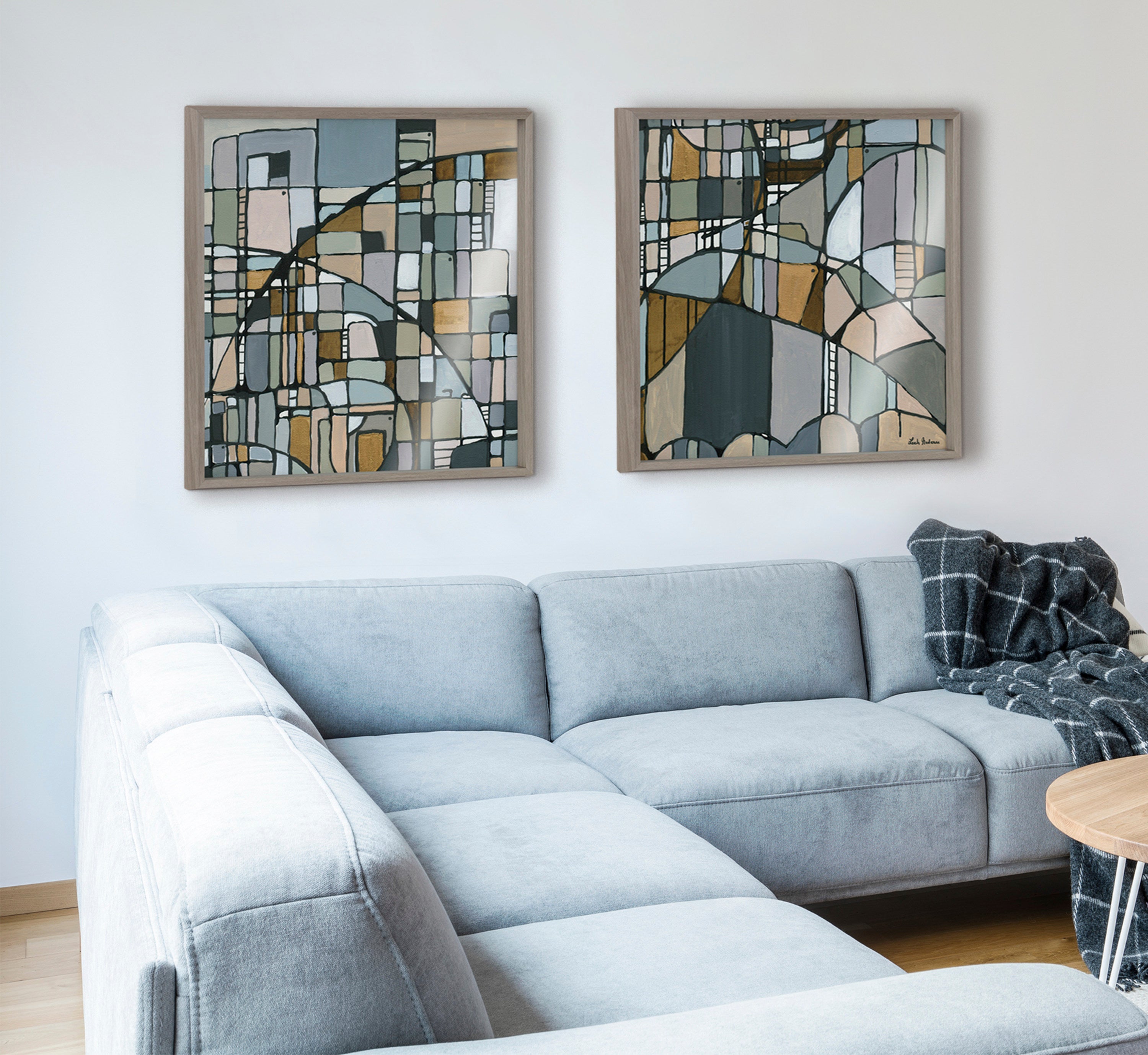 Blake Deco Nadeau 2 Framed Printed Acrylic by Leah Nadeau by kateandlaurel - product image 6 for Resin Society