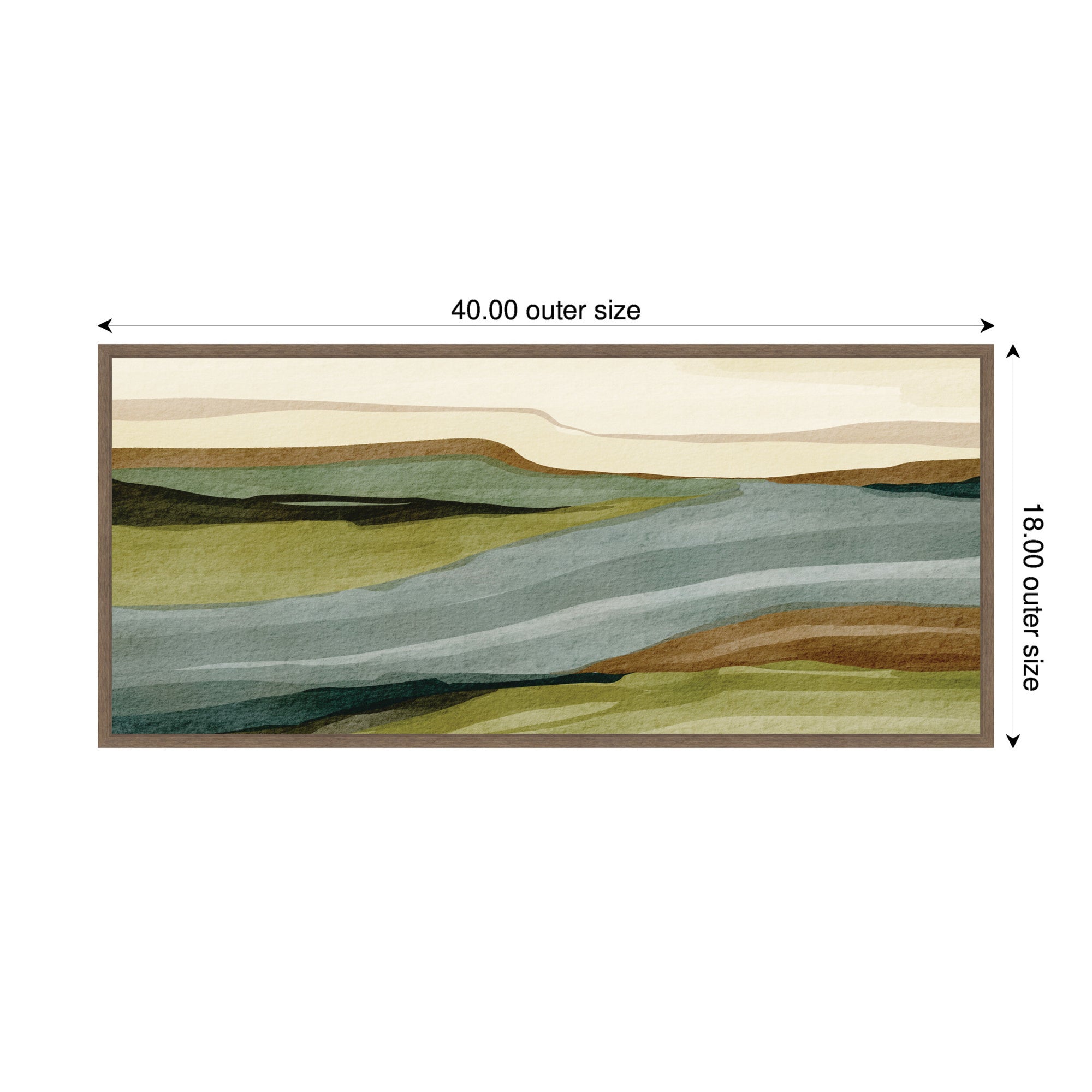 Natures Charm l Panel by Nikita Jariwala Framed Canvas Wall Art Print