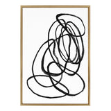 Sylvie Ring of Light 2 Framed Canvas