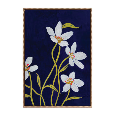 Sylvie Spring Beauties Framed Canvas by Emma Daisy