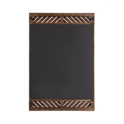 Mezzeta Wood Rectangle Wall Mirror
