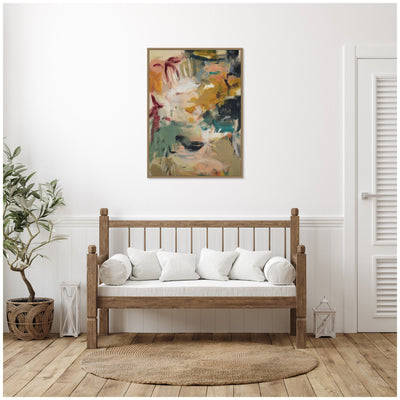 Painted Storm No.
2 by Amy Lighthall Framed Canvas Wall Art Print