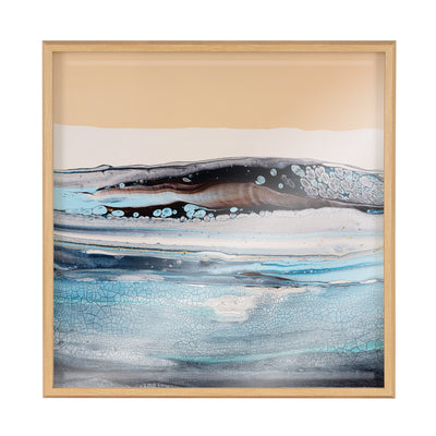 Blake Glacier Park Framed Printed Art by Xizhou Xie