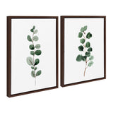 Sylvie Eucalyptus Framed Canvas Set by kateandlaurel - product image 8 for Resin Society