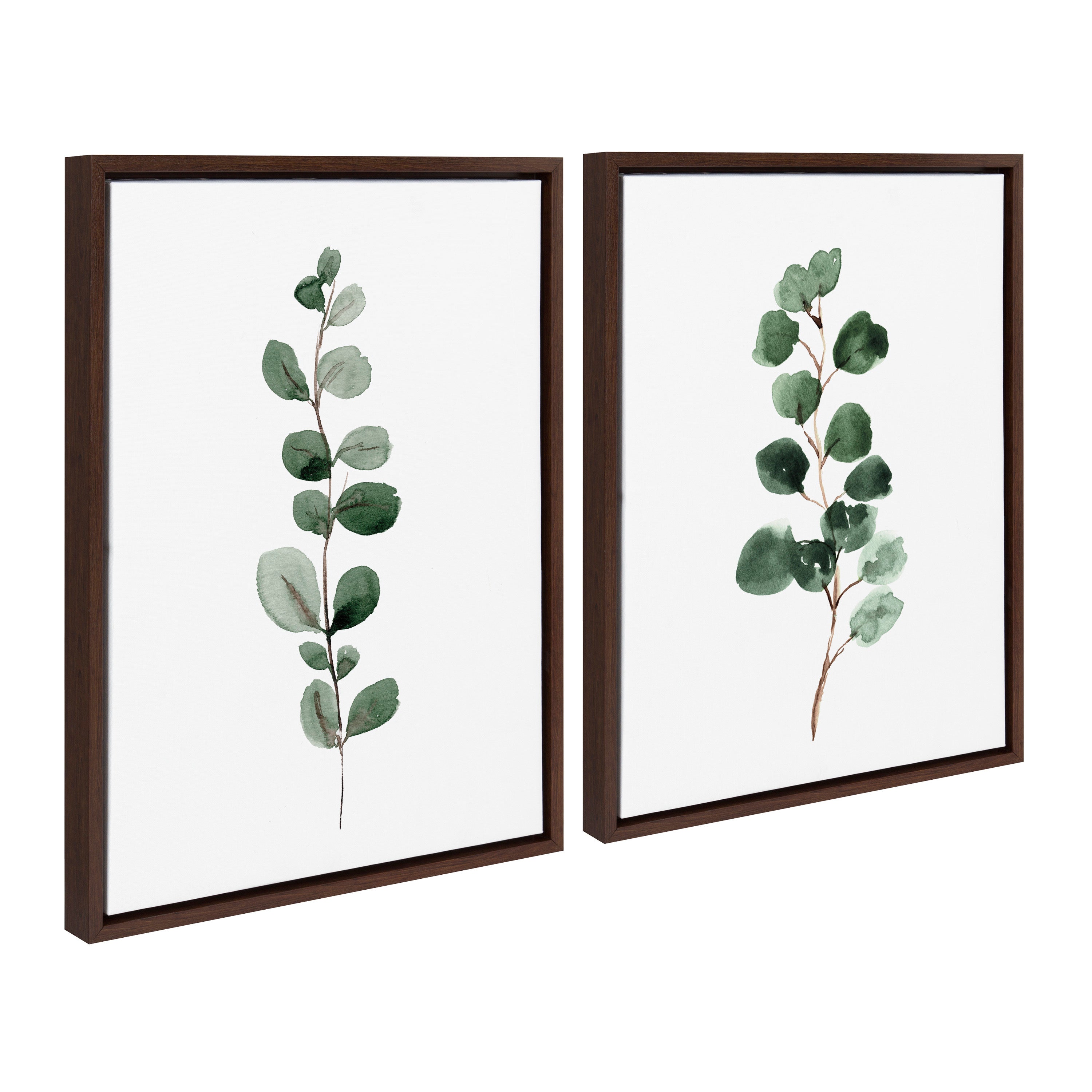 Sylvie Eucalyptus Framed Canvas Set by kateandlaurel - product image 8 for Resin Society