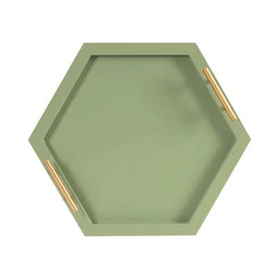Halsey Hexagon Decorative Tray