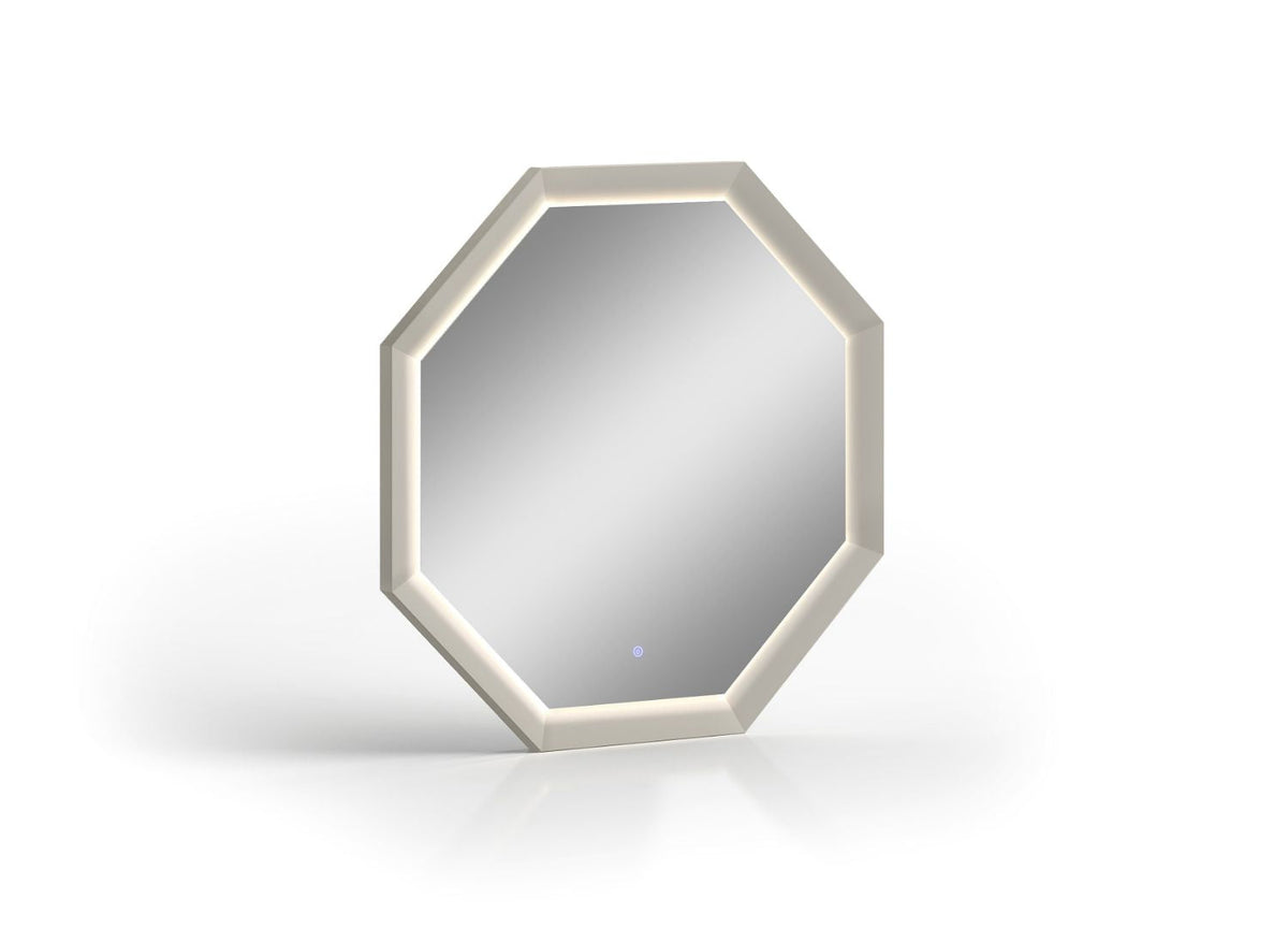 Chloe Hexagonal Mirror by DEKOR - main product image for Resin Society