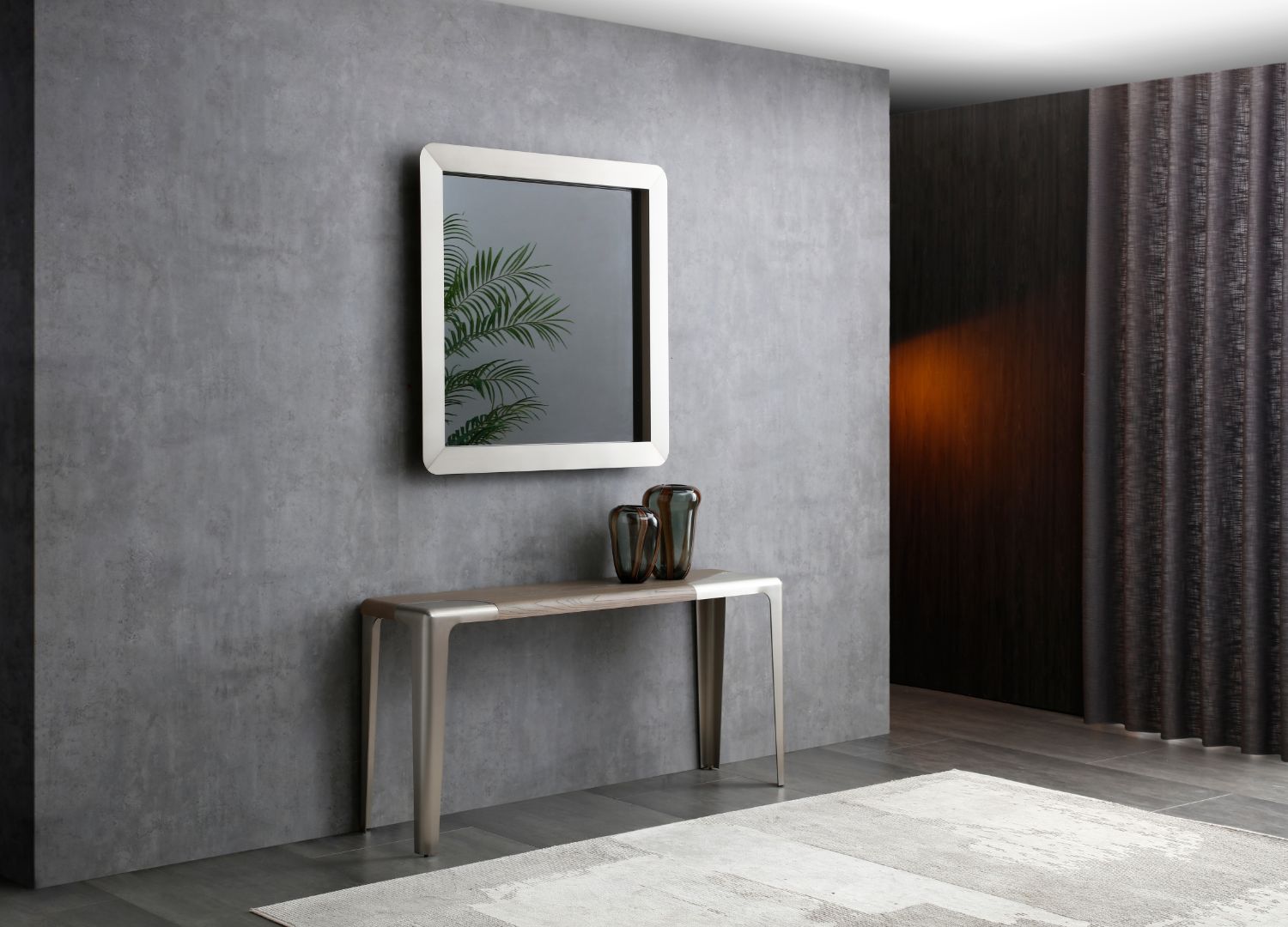 Elena Square Wall Mirror detail image - Resin Society