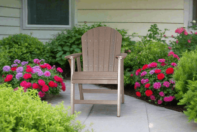 2' Standard Adirondack Chair - Dining, Counter & Bar Heights by Dutch Country Patio, LLC