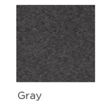 Square fabric swatch in a medium gray color with a subtle textured pattern