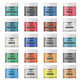 Mica Powder Pigments 20 Bundle Pack with vibrant epoxy resin colors