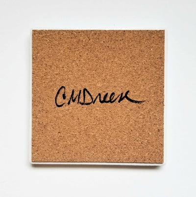 Coaster/ Trivet/ Magnet: Yellow Daisy detail image - Resin Society