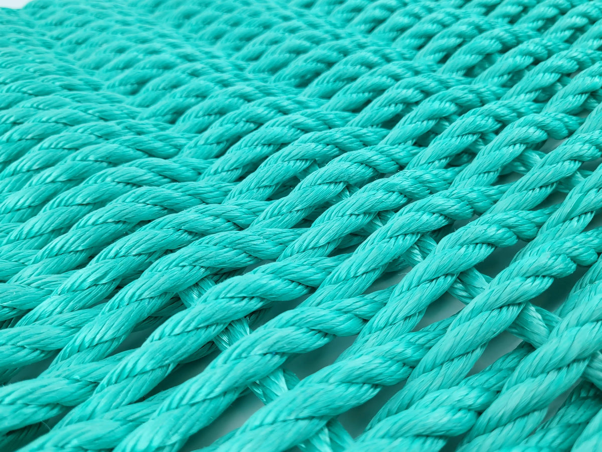 Handmade solid color rope door mat in various colors and sizes