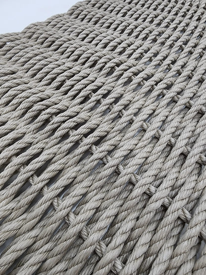 Handmade solid color rope door mat in various colors and sizes