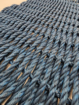 Handmade solid color rope door mat in various colors and sizes