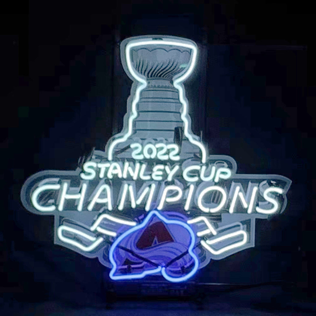 2022 Stanley Cup Champions Colorado Avalanche Neon Signs Light by Neon Signs Land - product image 2 for Resin Society