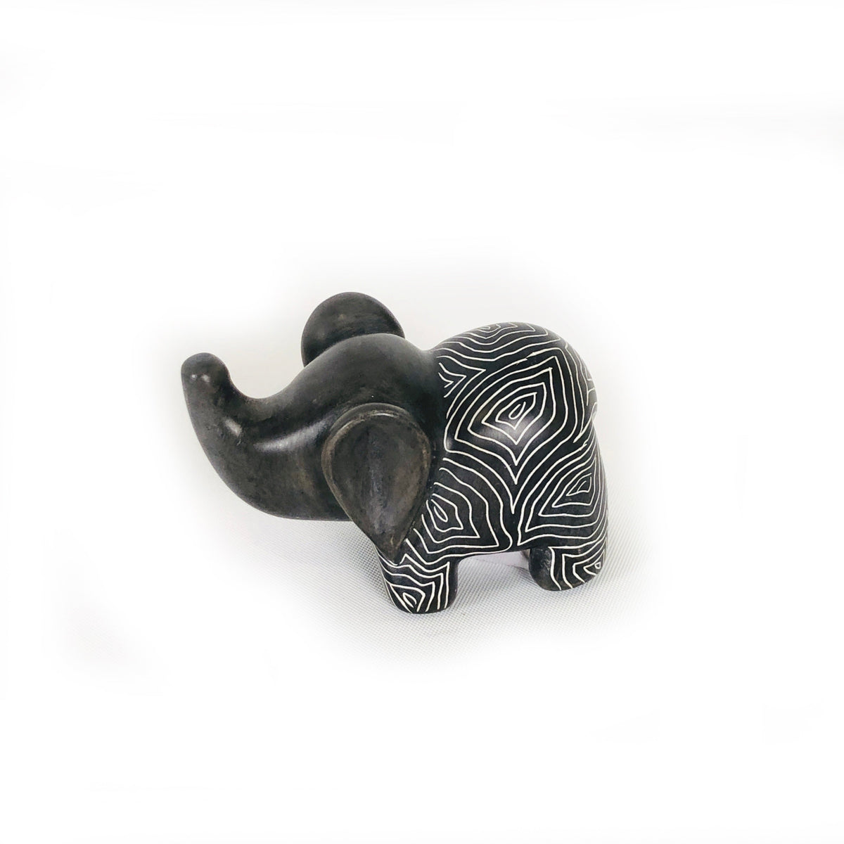Graphic Gray Elephant - Soapstone by Mbare Ltd - product image 7 for Resin Society
