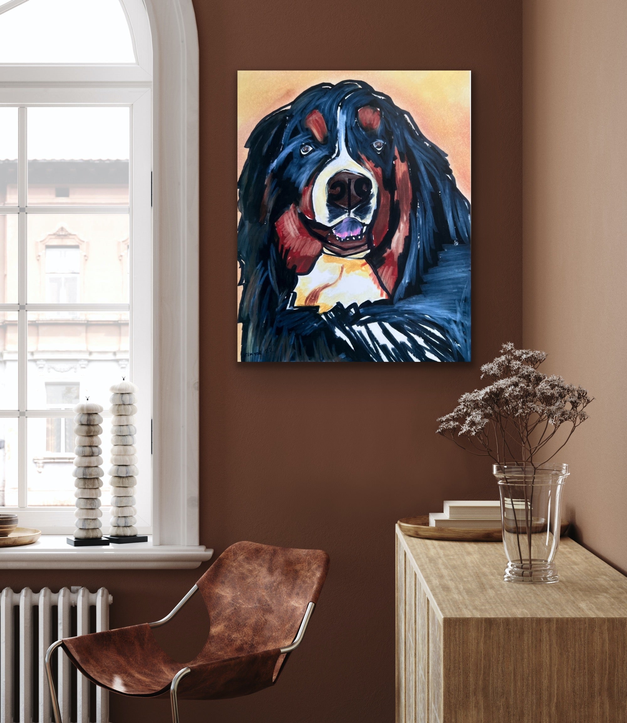 Bernese Mountain Dog - Art Prints detail image - Resin Society
