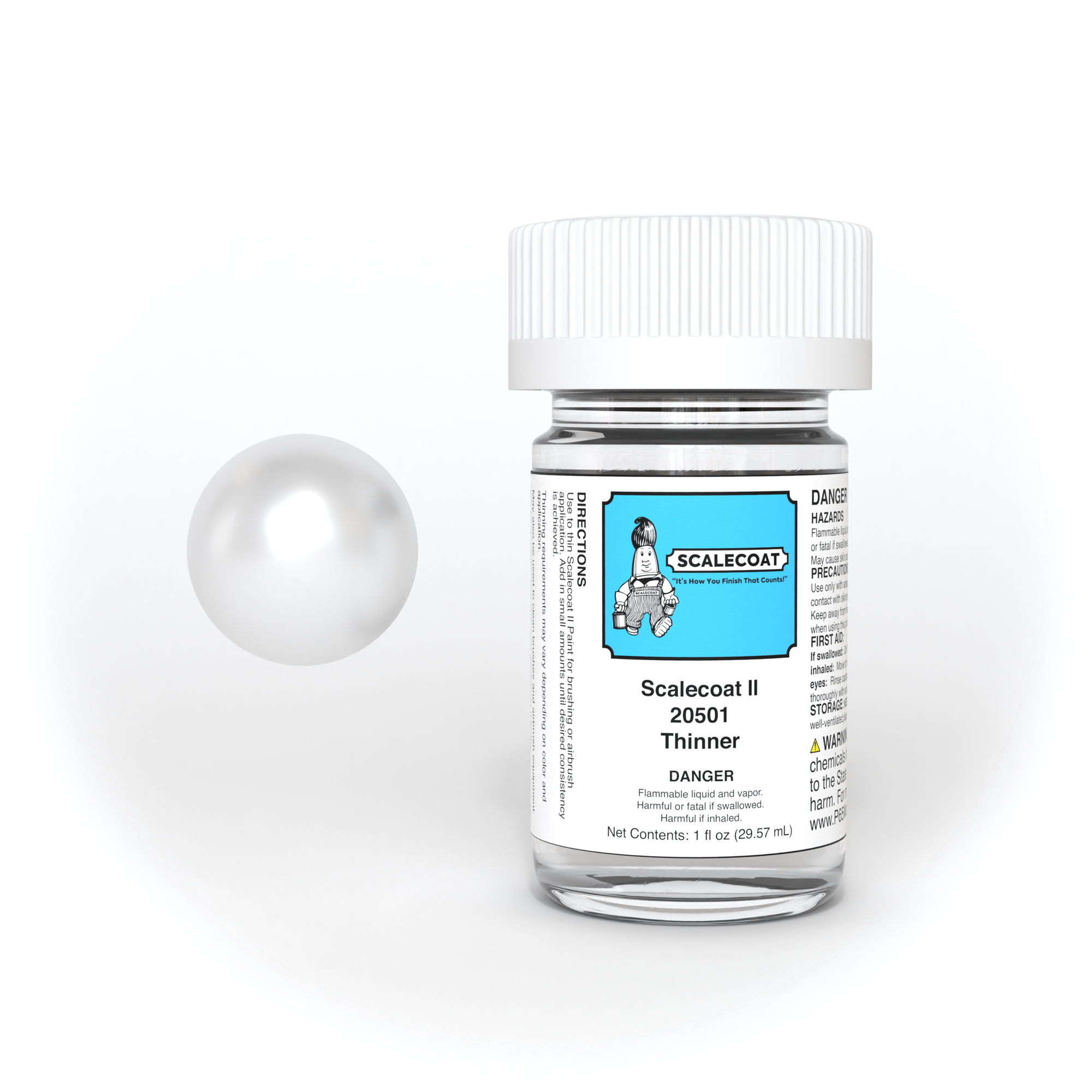 Scalecoat II 1oz Thinner - 20501 by Scalecoat