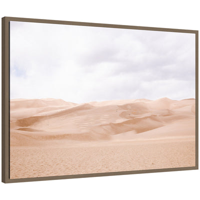 Sylvie Desert Skies landscape artwork on gallery-wrapped canvas with modern frame