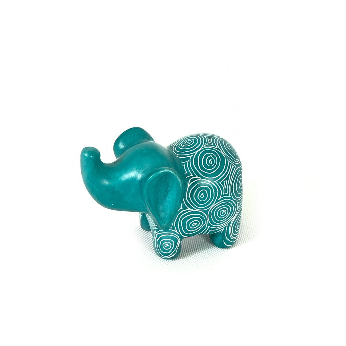 Ocean Green Elephant - Soapstone by Mbare Ltd - product image 5 for Resin Society