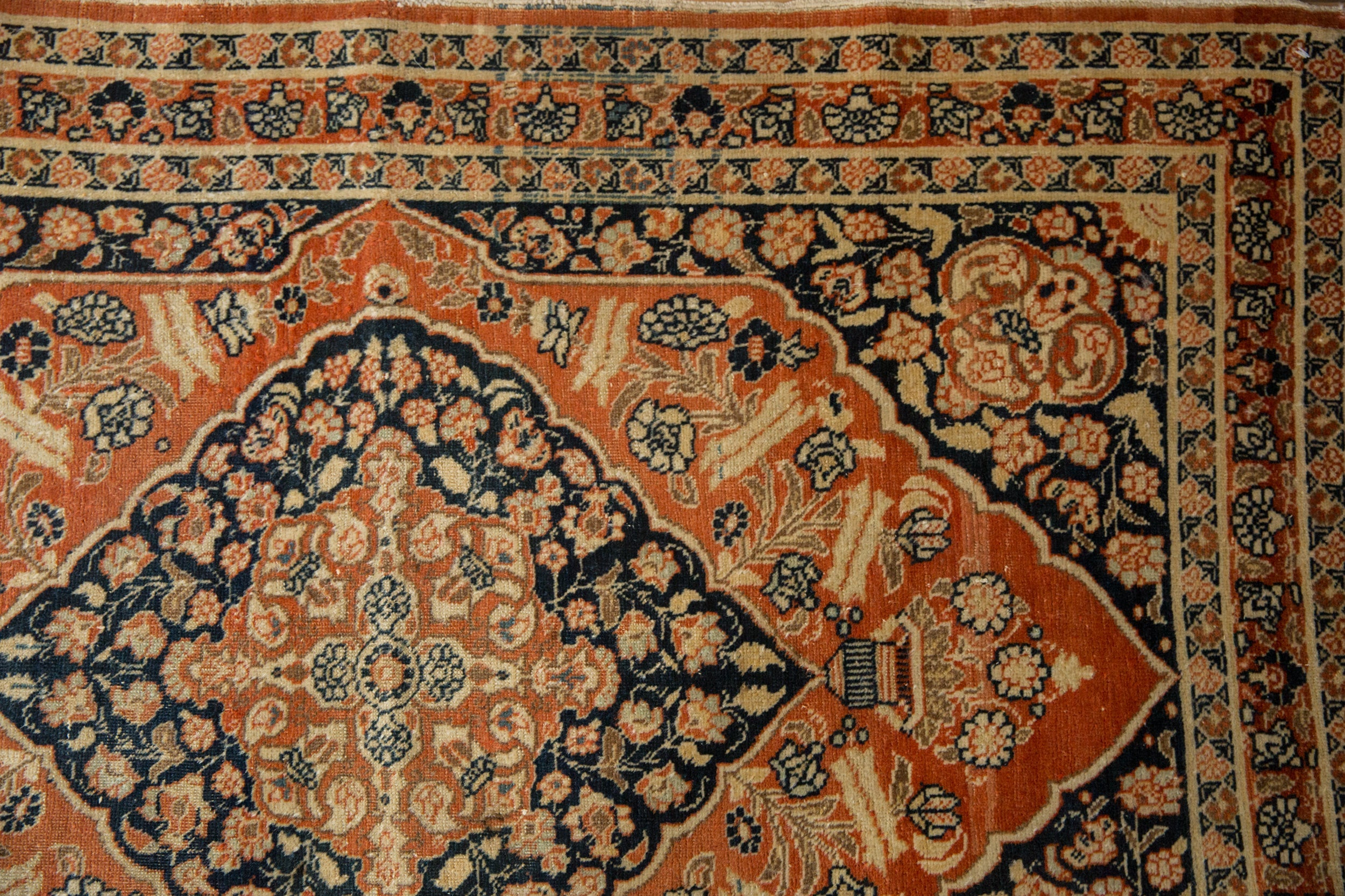 3x4.5 Antique Tabriz Rug by Old New House® - product image 7 for Resin Society