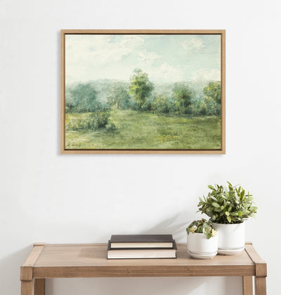 Sylvie George Inness Landscape Framed Canvas by The Art Institute of by kateandlaurel - product image 5 for Resin Society