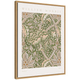 Sylvie Poster William Morris Windrush 1883 framed canvas art hanging on a wall