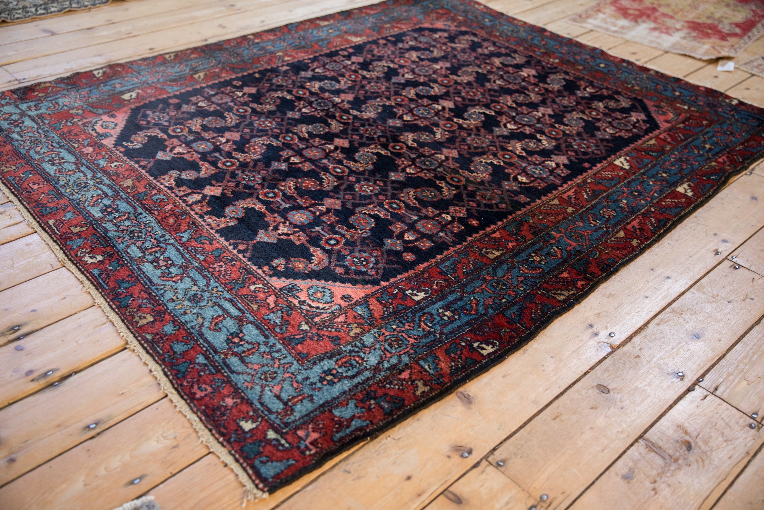 5x6 Vintage Engelas Square Rug by Old New House® - product image 6 for Resin Society