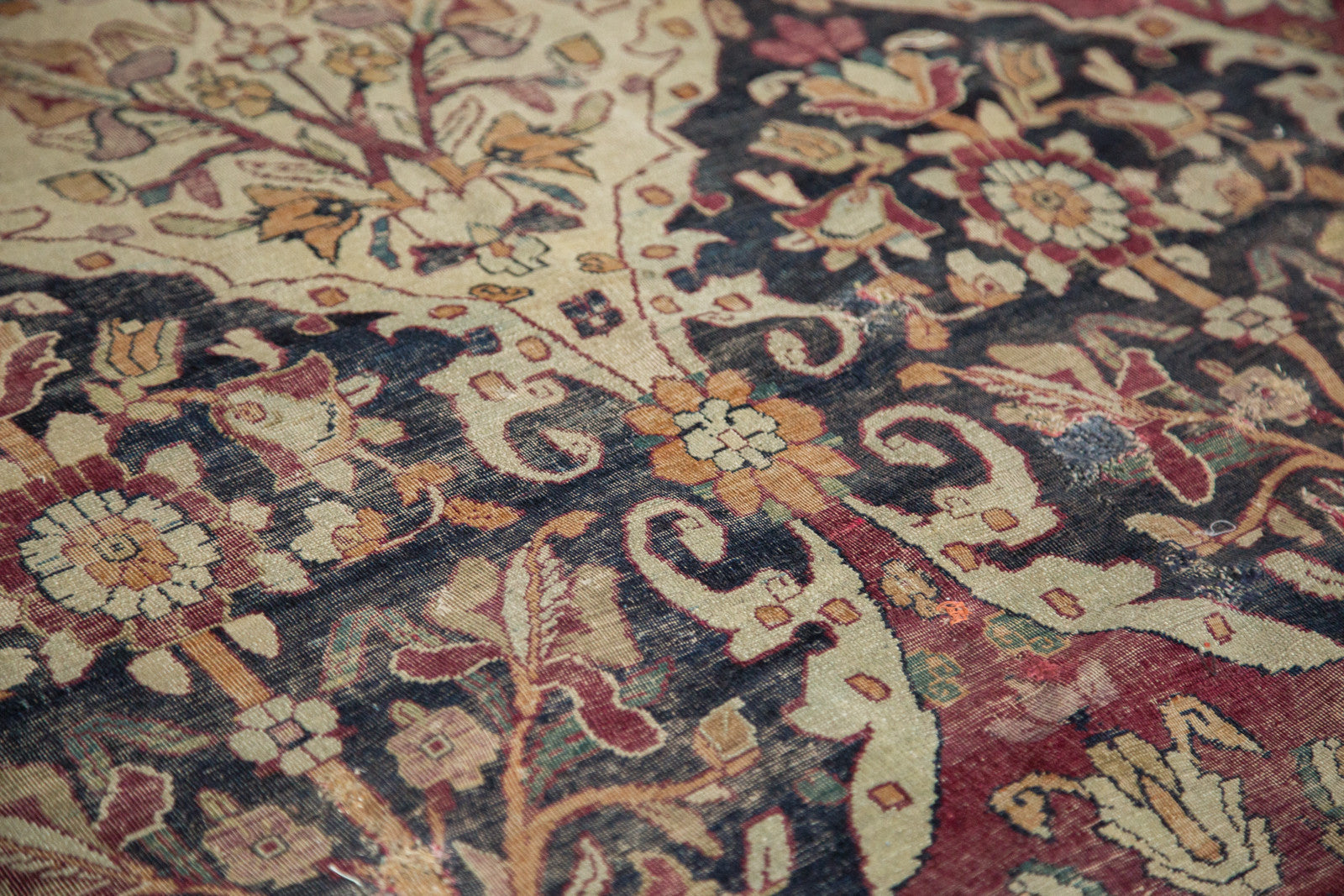 8.5x12 Unusual Antique Lavar Kerman Carpet by Old New House® - product image 6 for Resin Society
