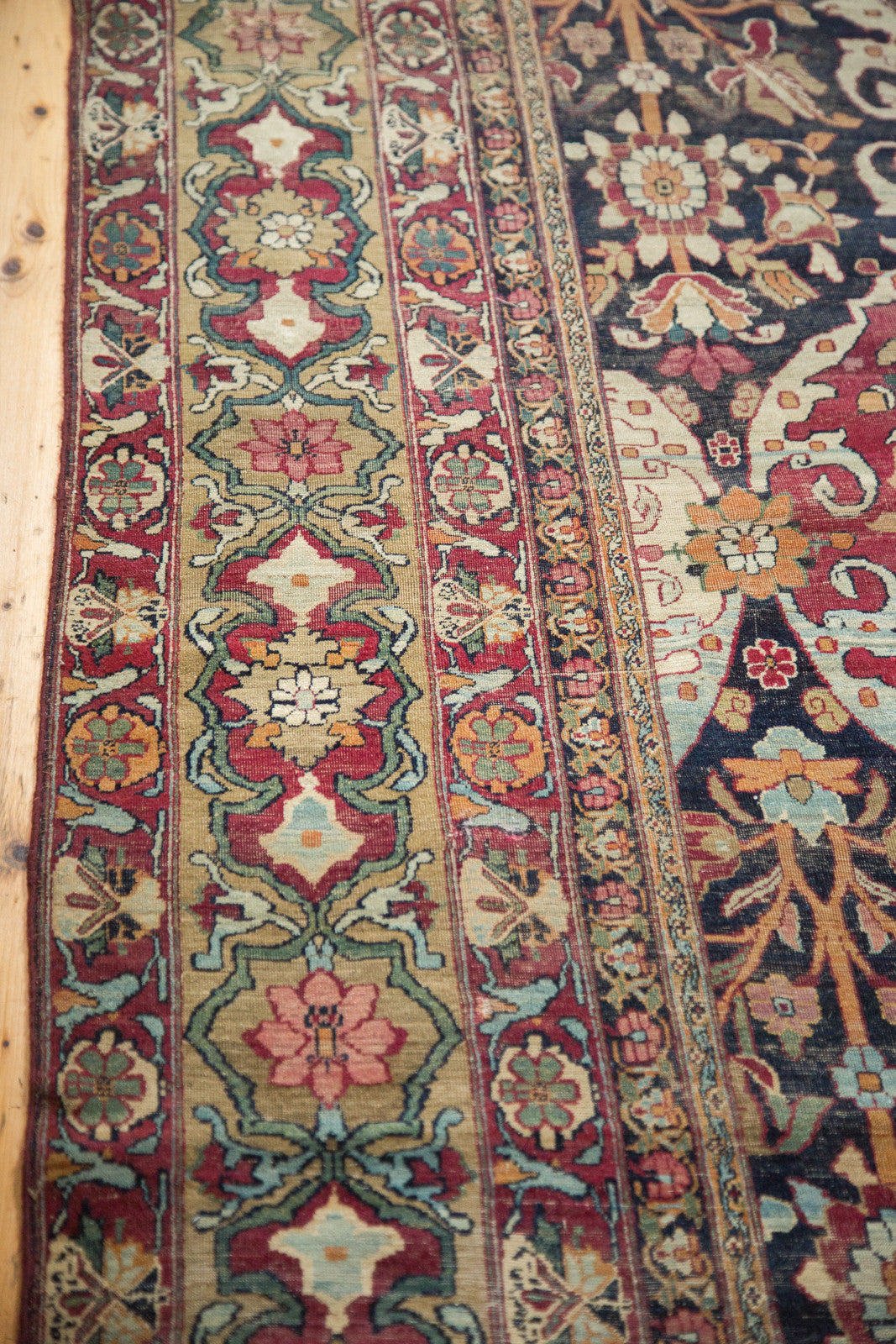 8.5x12 Unusual Antique Lavar Kerman Carpet by Old New House® - product image 13 for Resin Society